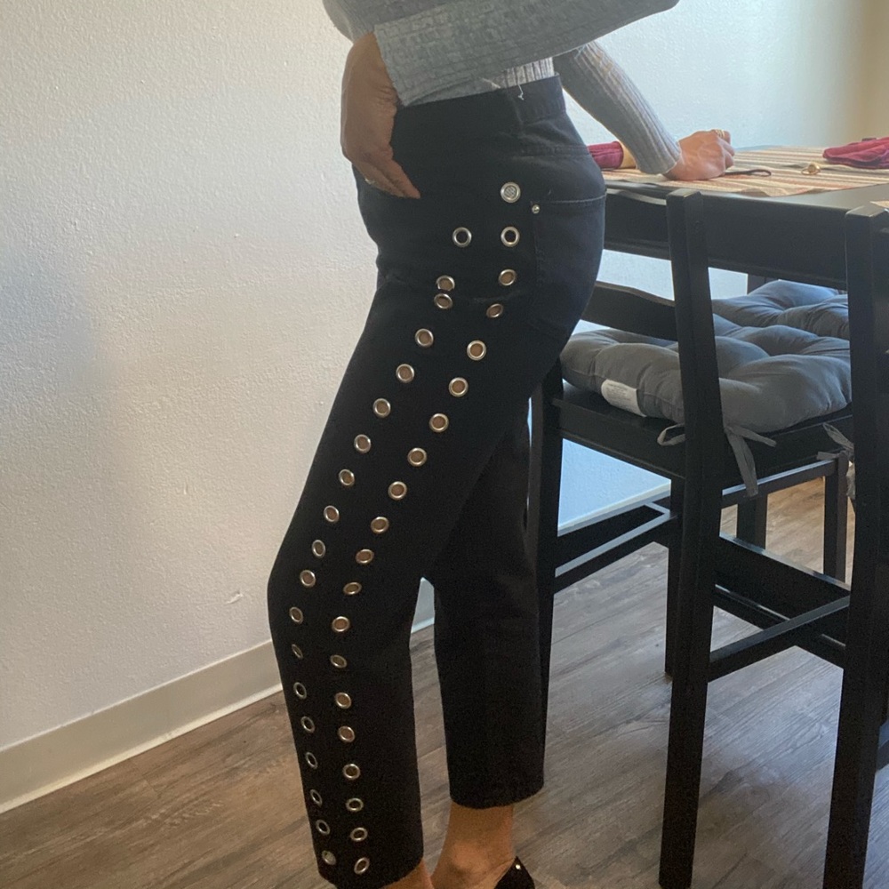 Black denim